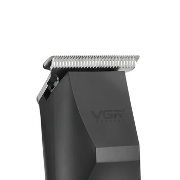 VGR Hair Clipper Mužov Profesionálny Zastrihávač Chĺpkov Umývateľný Nabíjateľná Vlasy Rezací Stroj Účes Silný Výkon Ocele Cutter Head