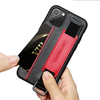 Vhodné pre IPhone 12pro Max 12 Pro Ochranné Kožené puzdro na Mobilný Telefón Prípade Holde na Iphone 11 Telefón Prípadoch