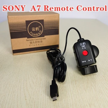 Vhodné pre Sony A7 A6 ax radič micro jednej kamery, diaľkové ovládanie spúšte line kamery, nahrávanie videa, diaľkové ovládanie zoomu