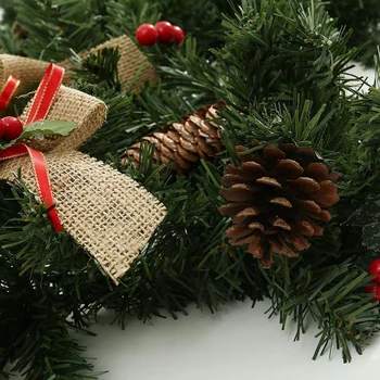 Vianoce Dodávky 1.8 M Vianočné Dekorácie Bar Topy Páse S Nástrojmi Garland Ozdoby Na Vianočné Stromčeky Zelený Strom Strana Dodávky