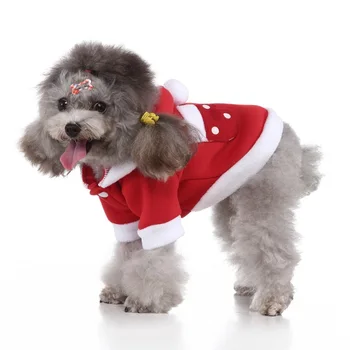 Vianoce Psa Oblečenia Pre Malé Psie Pet Oblečenie Vesta Bunda Nový Rok Šteňa Psa Kostým Chihuahua Kabát S Kapucňou Oblečenie