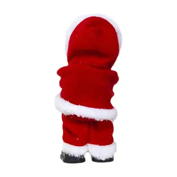Vianočné Bábika Hračka Elektrické Santa Claus Bábika Tanec Hudba Hračka Roztomilý Plyšový Vianočný Bábika Domova