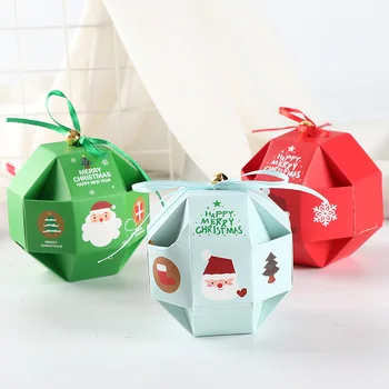 Vianočné cukrovinky políčko custom-made Vianočného darčeka vianočné ozdoby pre domáce malé sladkosti box boite dragees mariage de 50pcs