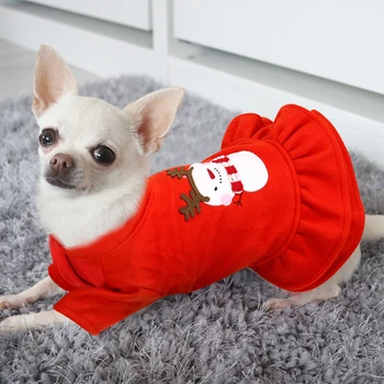 Vianočné Oblečenie Pre Psy, Pet, Pes, Mačka Kostým Teplé Zimné Psa Bunda, Kabát S Kapucňou Šteňa Mačka Santa Kostým Pre Malých Psov Chihuahua