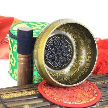 Viera Spevu Misy Nastaviť Všímavosti Mantra Joga S Paličkou Darček Ornament Domov Tibetskej Čakra Liečivé Meditácie