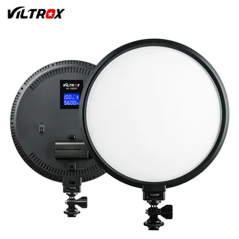 Viltrox VL-500T 2/3 KS 25W Video LED Svetelné Štúdio Bi-color Slim Stmievateľné Lampa + 3ks svetlo oblasť činnosti pre Fotoaparát Facebook YouTube