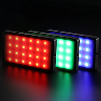 VILTROX Weeylife RB08P Mini Video Svetlo LED RGB 2500-8500K Prenosné Vyplniť Svetla vstavaná Batéria pre Kamery Telefónu Streľba Štúdio