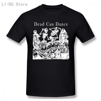 Vintage Dead Can Dance Kostry Goth Bauhaus Punk Mužov Tričko