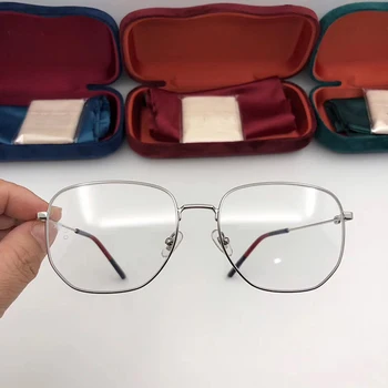 Vintage Kvality, dizajn Značky 0396 okuliare rám Polygonálnym rám pre Čítanie Krátkozrakosť Predpis objektív s Pôvodnou prípade