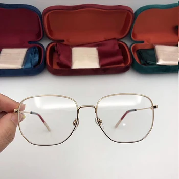 Vintage Kvality, dizajn Značky 0396 okuliare rám Polygonálnym rám pre Čítanie Krátkozrakosť Predpis objektív s Pôvodnou prípade