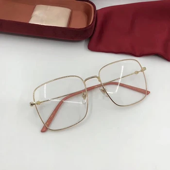 Vintage Kvality, dizajn Značky 0445 okuliare rám Veľký Štvorcový rám pre Čítanie Krátkozrakosť, Predpis Okuliarov s Pôvodnou prípade
