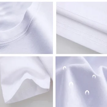 Vintage Nechty print t shirt ženy 90. rokov estetické oblečenie grafické tričko femme harajuku biele tričko žena streetwear