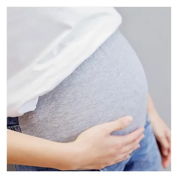 Vintgae Prať Denim Materskej Džínsy pre Tehotné Ženy, Oblečenie, Elastické Pás, Brucho Voľné Nohavice Tehotenstva Gravidas Oblečenie 2019
