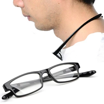 Visí na Krku Okuliare na Čítanie zväčšovacie sklo Muži Ženy Ultralight Mäkké Nohy Okuliare Anti-únava Presbyopia Okuliare Na Očiach