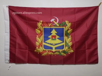 Vlajka Bryansk Oblasť 3X5FT 150X90CM Banner mosadze, kov otvory Vlajky federálneho predmetov z Ruska