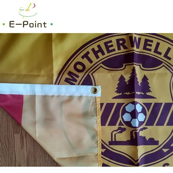Vlajka Škótsko FC Motherwell 3 ft*5 ft (90*150 cm) Veľkosť Vianočné Dekorácie pre Domov Vlajky Zástavy Dary