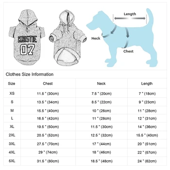 Vlastné Psa Hoodies Veľké Psie Oblečenie Prispôsobené Pet Názov Oblečenie francúzsky Buldog Oblečenie pre Malé a Stredne Veľké Psy XS-6XL