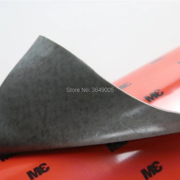 Vlastné vysekávané CP5108 3M Penové Pásky pre Automobilový akryl ,hrubé 0.8 mm,šedá farba