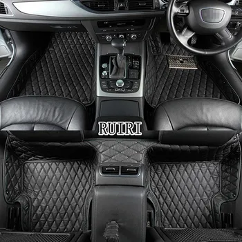 Vlastné špeciálne auto podlahové rohože na Pravej Ruke Autom Mercedes Benz GLS 350 400d 450 580 X167 2020 6 7 miest nepremokavé auto koberce