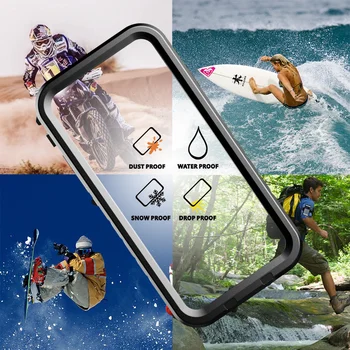 Vodotesné puzdro pre iPhone SE 2020 7 8, Plný Shockproof Prachotesný Chránič puzdro pre iPhone SE 2. Generácie