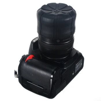 Vodotesný Silikónový Univerzálny kryt Objektívu Kryt Pre 60-110 mm DSLR Fotoaparát, Objektívy