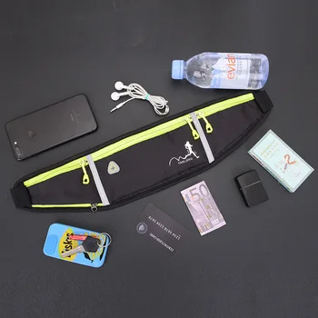 Vonkajšie beh športové pás taška pre mužov a ženy vonkajšie zariadenia vodotesné Mini pás taška beží mobilný telefón pás taška