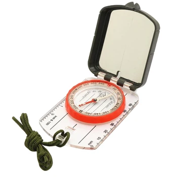 Vonkajšie zariadenia Boy Scout Kompas Magnetický Položky s Doskou Mapa Čítanie Pravítko Rozsahu pre Navigáciu, orientačný Beh a Prežitie