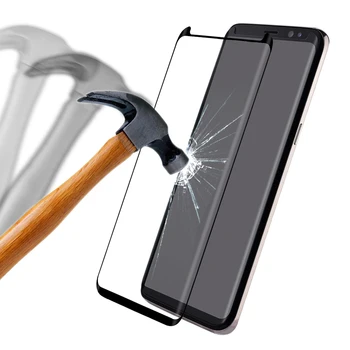 Vothoon Tvrdeného Skla Pre Samsung Galaxy S9,S9 Plus 3D Zakrivené hrany Screen Protector, Sklo(Nie Úplné Pokrytie)