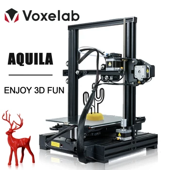 Voxelab Aquila DIY 3D Printer Kit Stlmiť Pokračovať Výpadku Tlače Upgrade Platformu s Vysokou Presnosťou Veľkosť Entry-level