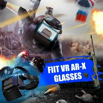 VR Okuliare Prilba Virtuálnej Reality VR Okuliare Headset, Stlačte pre Smartphone Kartón 