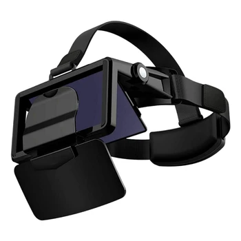 VR Okuliare Prilba Virtuálnej Reality VR Okuliare Headset, Stlačte pre Smartphone Kartón 