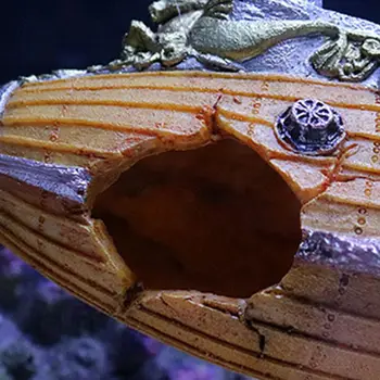 Vrak Ponorky Octopus Akvarijné Ryby Nádrži, Záhradné Dekorácie Vintage Domov Živice Úkryt Krevety Chov Skrývanie