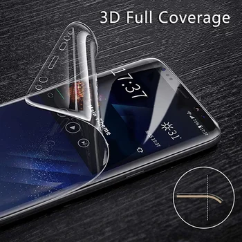 VSKEY 10pcs 3D Úplné Pokrytie Screen Protector Samsung Galaxy S9 Ultra Tenká, Mäkká PET Ochranná Fólia pre Samsung Galaxy S9 Plus