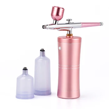 Vstrekovanie kyslíka Nástroj 0,3 mm Pink Mini Kompresor Auta Ručné úžitkovej Vody Doplnenie Nástroja Postrekovač