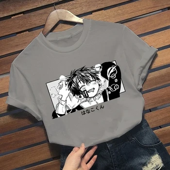 Vtipné Wc-Viazané Hanako - Unisex Tričko Harajuku Manga T-Shirt Streetwear Letné Topy Tees Tričko