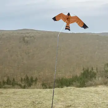 Vták Odpudzujúce Eagle Kite Emulácia Lietajúci Disk Ľahká, Jednoduchá Montáž Vták Kite Pre Záhradné Dvore Farmy Ochranu Rastlín