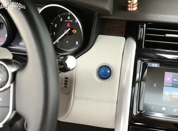 Vymeňte Zapaľovacie Prepnúť Auto Motor Start Stop tlačidlo Kryt Pre LR Discovery Sport 5 Range Rover Sport Evoque Móde SV styling