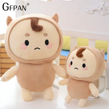 Vysoko Kvalitné 1 ks 48 cm Roztomilý kórejský Bábiky krásne Plyšové Hračky, baby, Deti, Darčeky