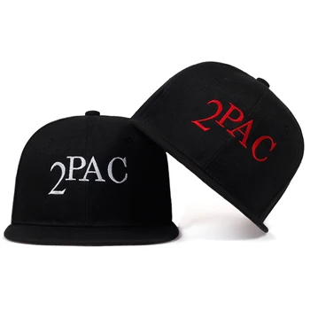 Vysoká kvalita 2PAC List Výšivky baseball cap bavlna módny klobúk hip hop snapback čiapky Mens ženy Bežné ROCK otec čiapky