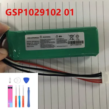 Vysoká Kvalita 7.4 V 3000mAh GSP1029102 01 batérie pre harman kardon Go-play reproduktor Vstavaný Li-ion bateria Li-Polymer Batterie