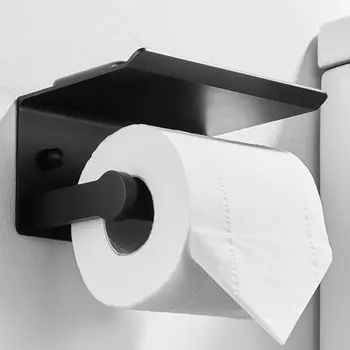 Vysoká Kvalita Kúpeľňa Roll Držiteľ Nehrdzavejúcej Ocele Mobilný Telefón, Papier, Uterák Držiak Toaletného Papiera Držiak