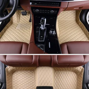 Vysoká kvalita! Vlastné špeciálne auto podlahové rohože pre Mercedes Benz GLE Kupé W167 5 sedadiel 2020 nepremokavé auto koberce pre GLE 2019