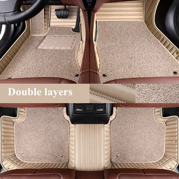 Vysoká kvalita! Vlastné špeciálne auto podlahové rohože pre Toyota C-H 2020-2017 trvanlivé nepremokavé dvojitej vrstvy, auto koberce pre CHR 2019
