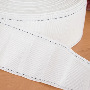 Vysoká kvalita záves pásku opona príslušenstvo zahustiť opony handričku pre háčiky Opony háčik handričkou biela