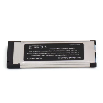 Vysoká Plnej Rýchlosti Express Kartu Expresscard na pripojenie USB 3.0 2 Port Adaptéra Express Card 34 mm Converter Nový Príchod