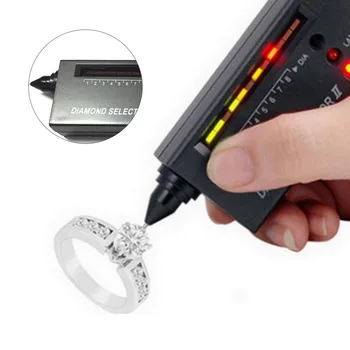 Vysoká Presnosť Odbornej Šperky Tester LED Test Gem Nástroj Zariadenia Súprava s úložným Puzdro