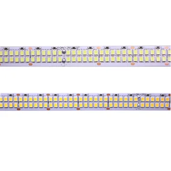 Vysoké svetlé 12V 24V 2835 LED Pásy pásky svetlo dvojradu IP20 Non-Nepremokavé 480leds/M 5 m/Roll LED Strip Biela/Teplá Biela