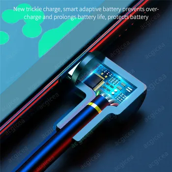 Vysoký Prúd 5A PVC TYP-C, USB Cable1m 2m 3m Rýchle Nabíjanie CableForRed ryža note8 Xiao Tablet Android Mobilný Telefón, Drôt, Kábel