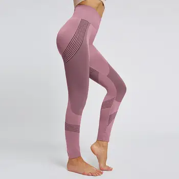 Vysoký Pás 2020 Hot Ženy Push Up Legíny Mäkké Sexy Nohavice Srtriped Elastické Telocvični Legíny Tenké Legíny Cvičenie Fitness