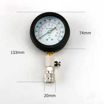 Vysoký Stupeň Valec tlakomer auto detekcia multi-function tlak motocykel valec tlakomer repair tool